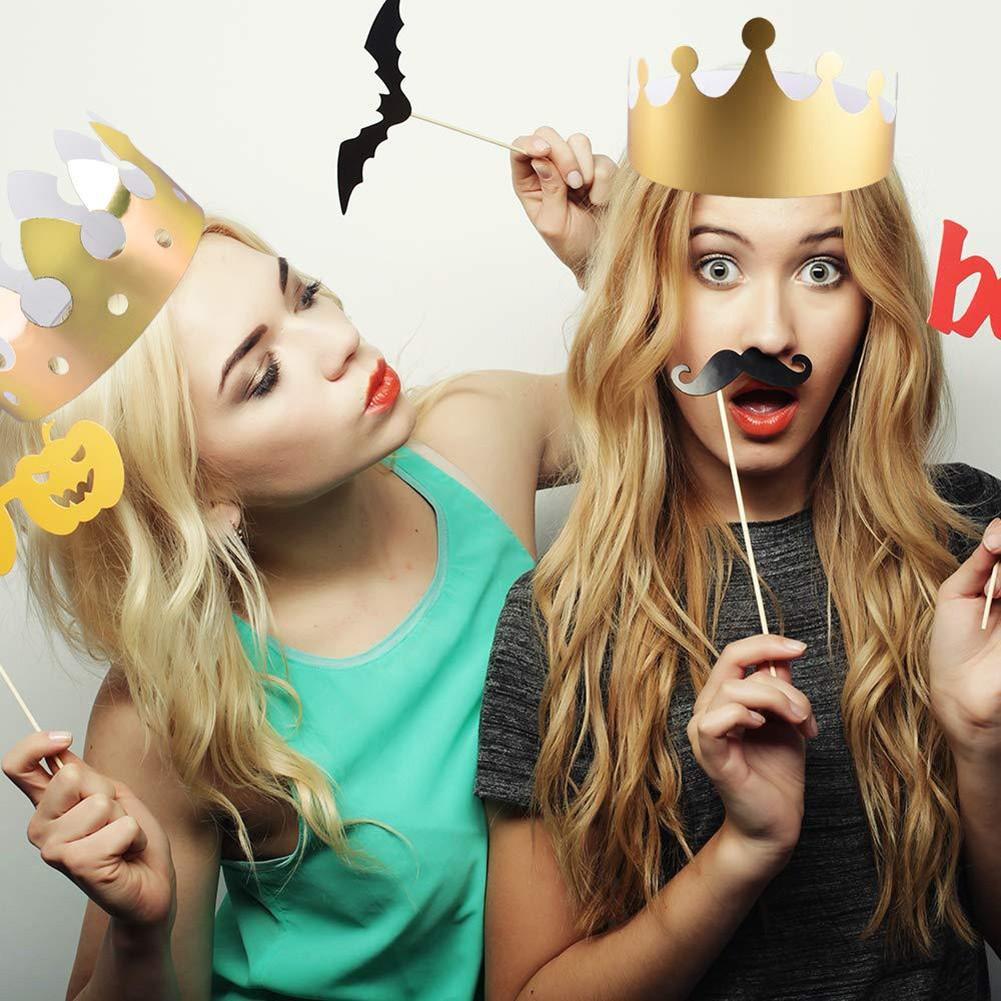 

Бумажные короны King Crowns DIY Декор для вечеринки Золотые шляпы Дом
