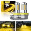 2x AUXITO H11 H8 LED Fog Light Bulbs Driving Lamp DRL Yellow 3000K High Power