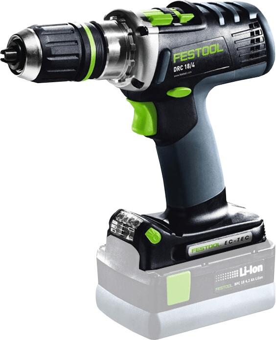 Аккумуляторный шуруповёрт Festool DRC 18/4 Li-Basic