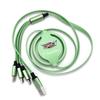 3 In1 Retractable Fast Charge Data Cable USB Android Type-C IPhone Car Accessories For Cadillac XT5 XTS CTS BLS SLS DTS SRX Escalade Tiburon Deville
