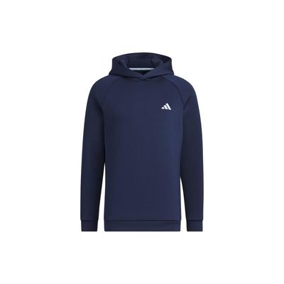 adidas Solid Color Letter Embroidered Hooded Casual Long Sleeve Sweatshirt Men Sweatshirt Navy-Blue HY0972