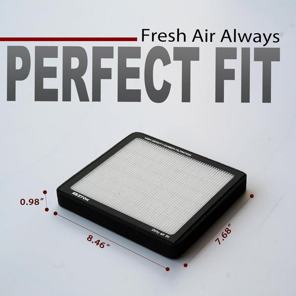 Cabin Air Filter For Toyota 4Runner Highlander RAV4 Tundra Camry Corolla Prius Sienna Avalon (2010-) Lexus ES RX NX Subaru Outback,Dual Layer Air