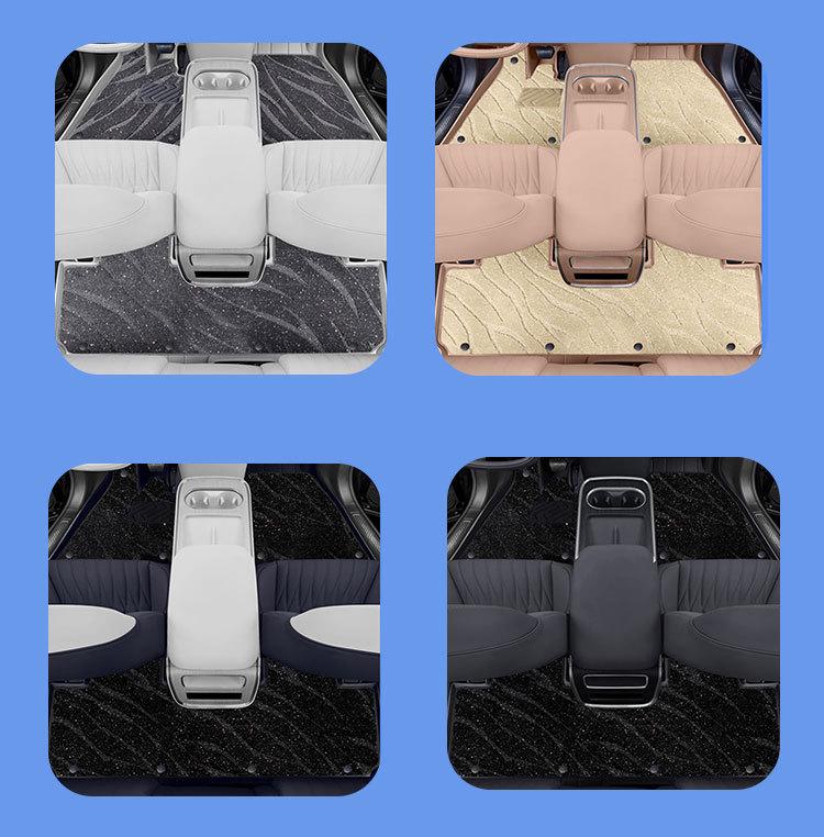Exeed Star Era ET Full Coverage Eco-friendly Leather Floor Mats for Car Interior Protection