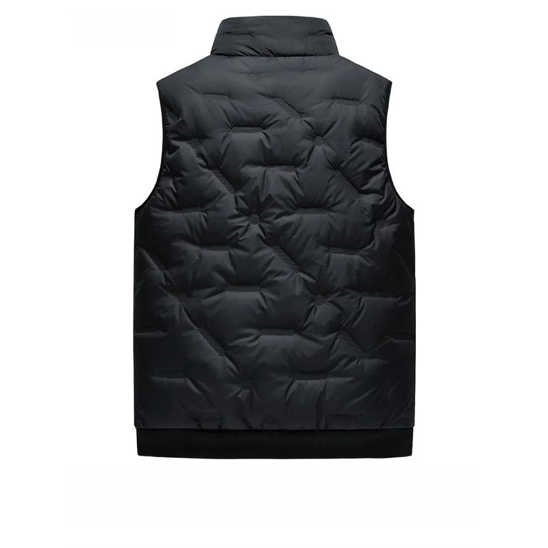 Men's Duck Down Vest Winter Casual Sleeveless Lightweight Vest Coats New Men Warm Sleeveless Puffer Jacket Plus Size 8XL
