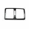 C-Class Carbon Fiber Steel Back Row Air Outlet Vent Cover Fit For Benz 2007-2014