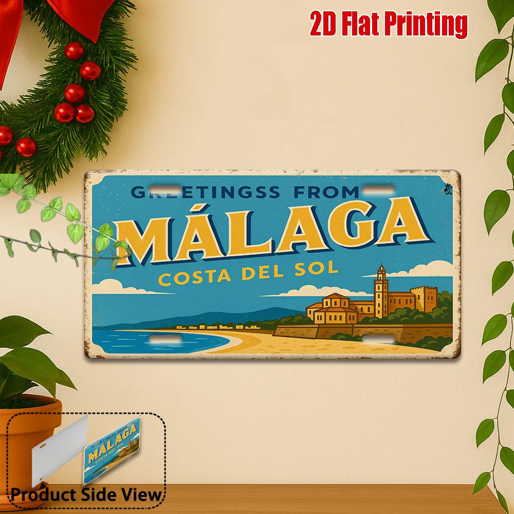 D Flat  pc of D Flat Posters Retro Signs Metal Plates with Rust And Travel Souvenirs Black Friday Gifts Christmas Dec