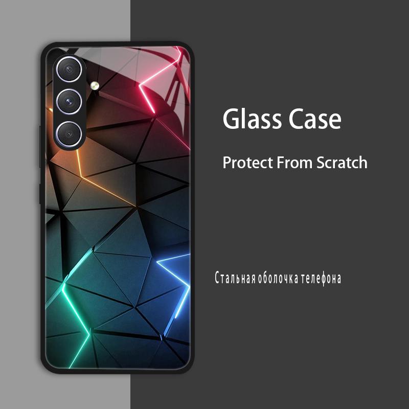 For Samsung S25 FE Case Cover Tempered Glass Case Hard Shockproof Coque Bumper For Samsung Galaxy S25FE M36 S25 FE Protect Case