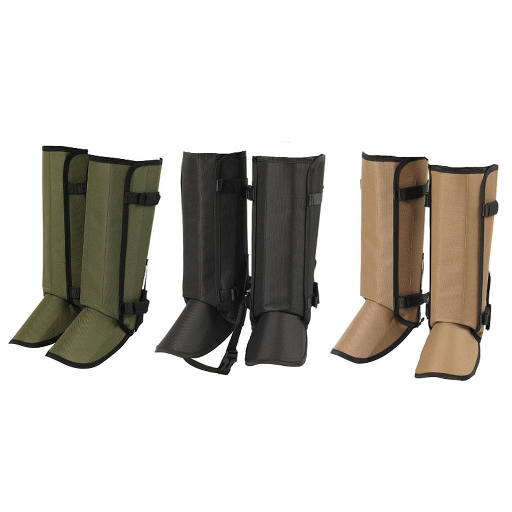 2Pcs Leg Gaiters Lightweight Waterproof Multipurpose Hiking Boots Covers for Camping Backpacking Outdoor Sports Travel Climbing