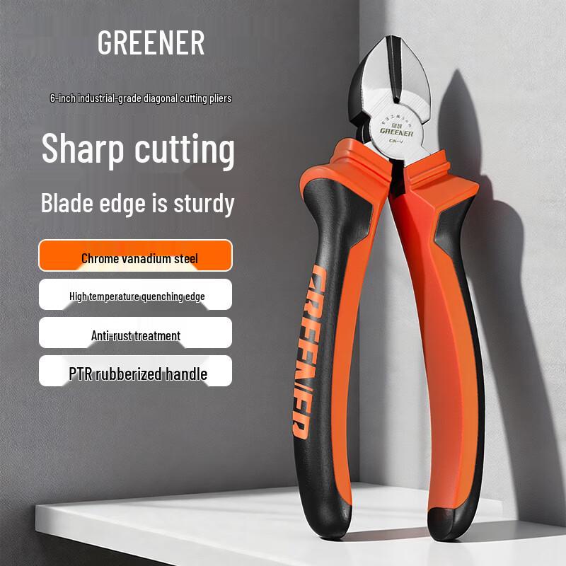 GREENER 6-inch Diagonal Cutting Pliers