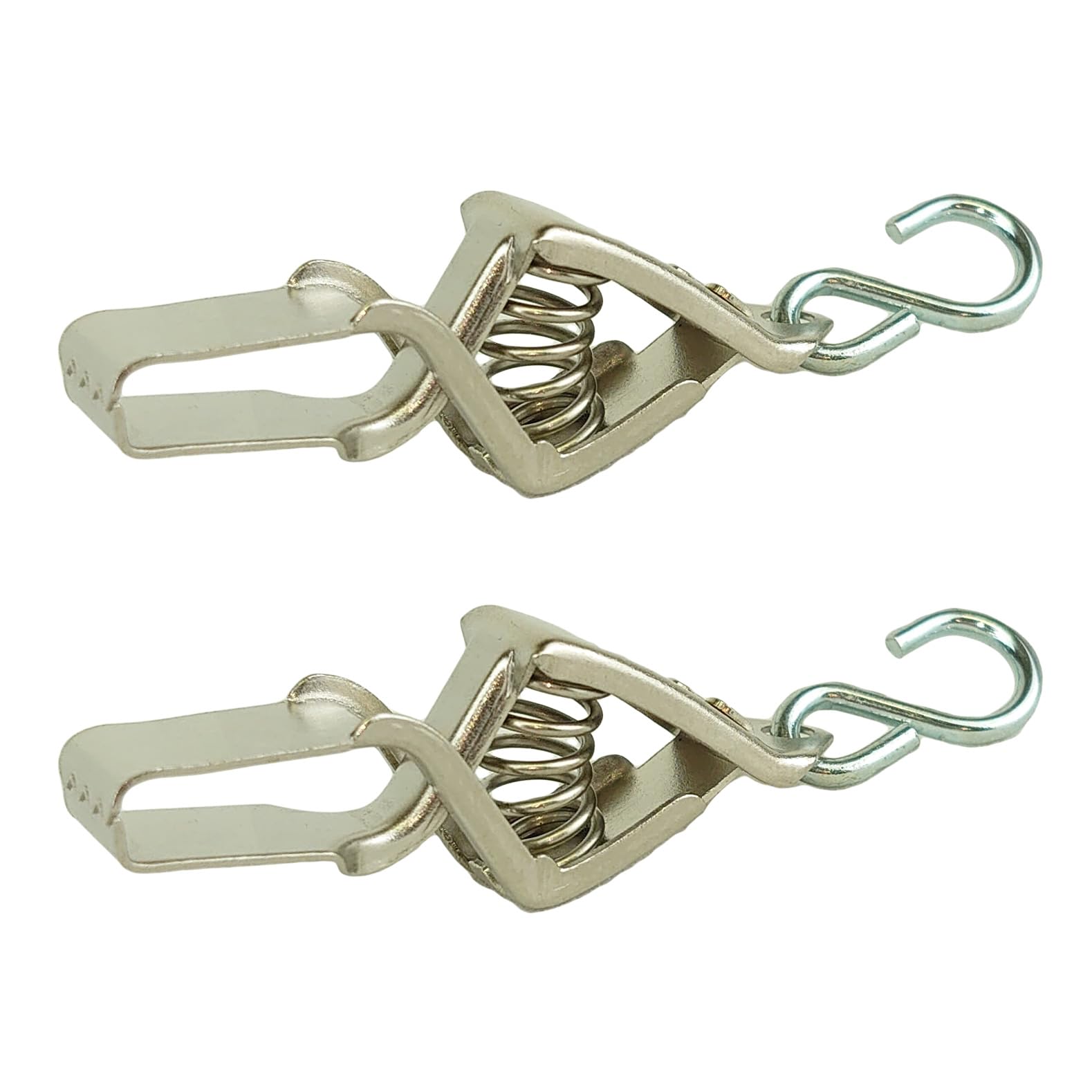 

Urushi Products [Hanging Lantern Clips] Silver, 1 Pair, for Hanging Lanterns on Lattice Ceilings
