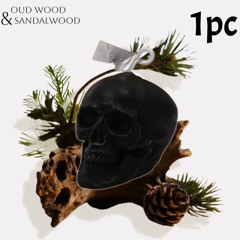 Creative Halloween Decorative Candle Atmosphere Scented Candles Skeleton Gothic Aromatic Decor for Home Party Holiday Gifts