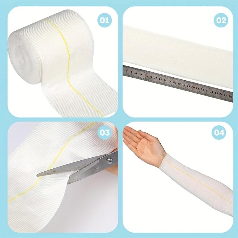 Trubkový elastický sportovní obvaz na nohy, opakovaně použitelný návlek, strečový fixační obvaz, gázový pletený tubulární obvaz na paže, kolena, nohy