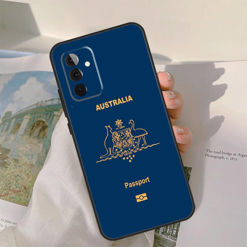 Australia Flag Case For Samsung Galaxy A52 A32 A12 A22 A16 A26 A36 A56 A06 A55 A35 A15 A54 A34 A14 A13 A53