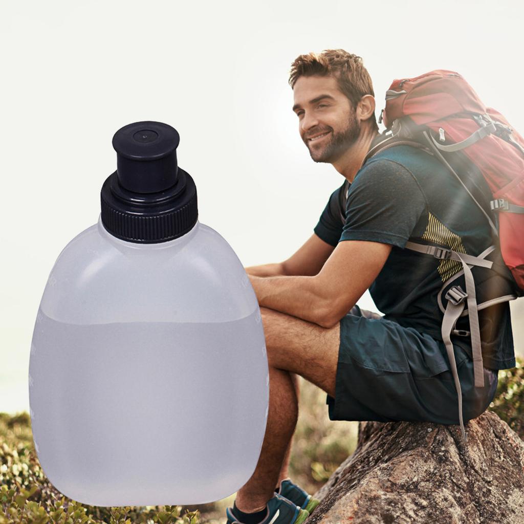 170ml Butelki na wodę do biegania Bez BPA Butelki na wodę Szczelny bidon do biegania Pas nawadniający