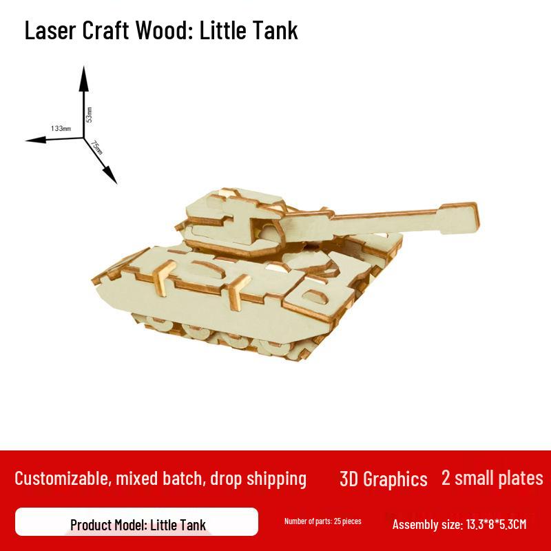 Новый Деревянный 3D Пазл DIY Игрушка Подарок - Модель Уличного Прилавка