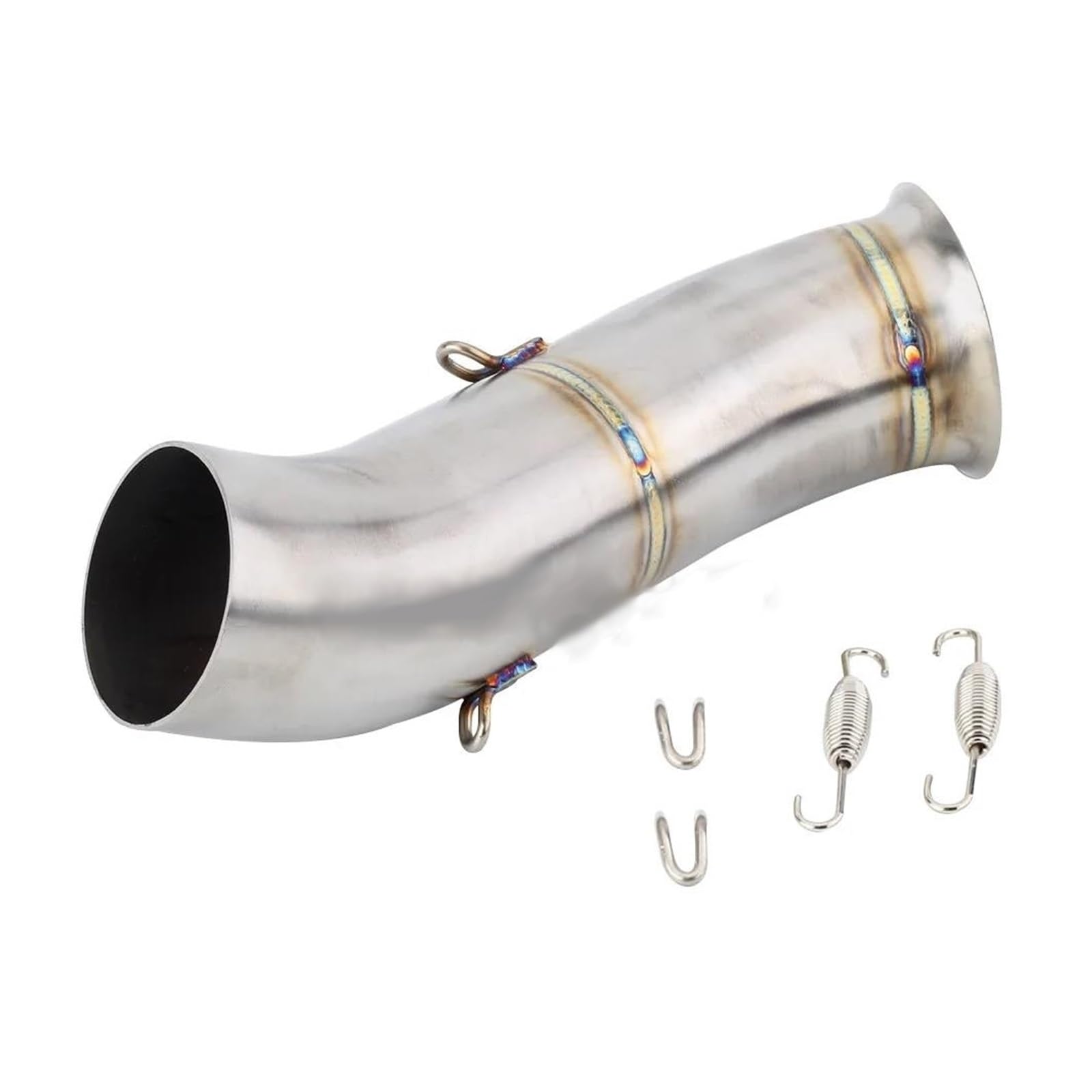 

hyperstrada for ducati hypermotard 2013 2014 2015 2016 2017 2018 slip-on motorcycle exhaust muffler One Size
