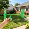 3D Printed Windmill Garden with Weathervane, Colorful Outdoor Yard Stake Hollow Wind Spinner Spinning Blades, UV-Resistant Ornament for Lawn