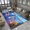 Various Styles and Sizes Princess Cinderella Pattern Carpets Bedroom Play Mat Living Room Areas Rug Home Decoration Luxury Gifts