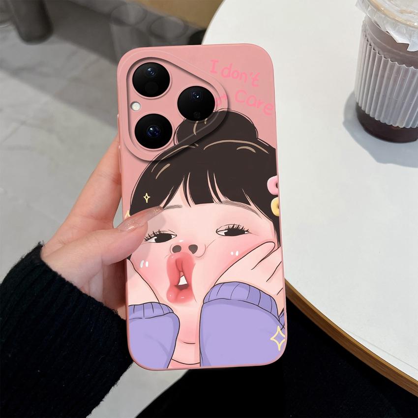 

Красивый чехол для телефона с бабочками и цветами для Huawei Pura 80 Pro Plus Honor X7d X9d X20 V40, крышка из жидкого силикона, противоскользящая оболочка для Huawei Capa Honor X9D 5G