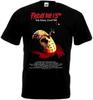 Friday The 13th V48 T Shirt Black Movie Poster All Sizes S-5XL