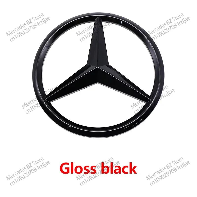 

2025 Hot For Mercedes Benz 188MM 210MM ABS Car Front Grille Badge Sticker Decal Cover Emblem Accessories For Mercedes Benz AMG W 188mm