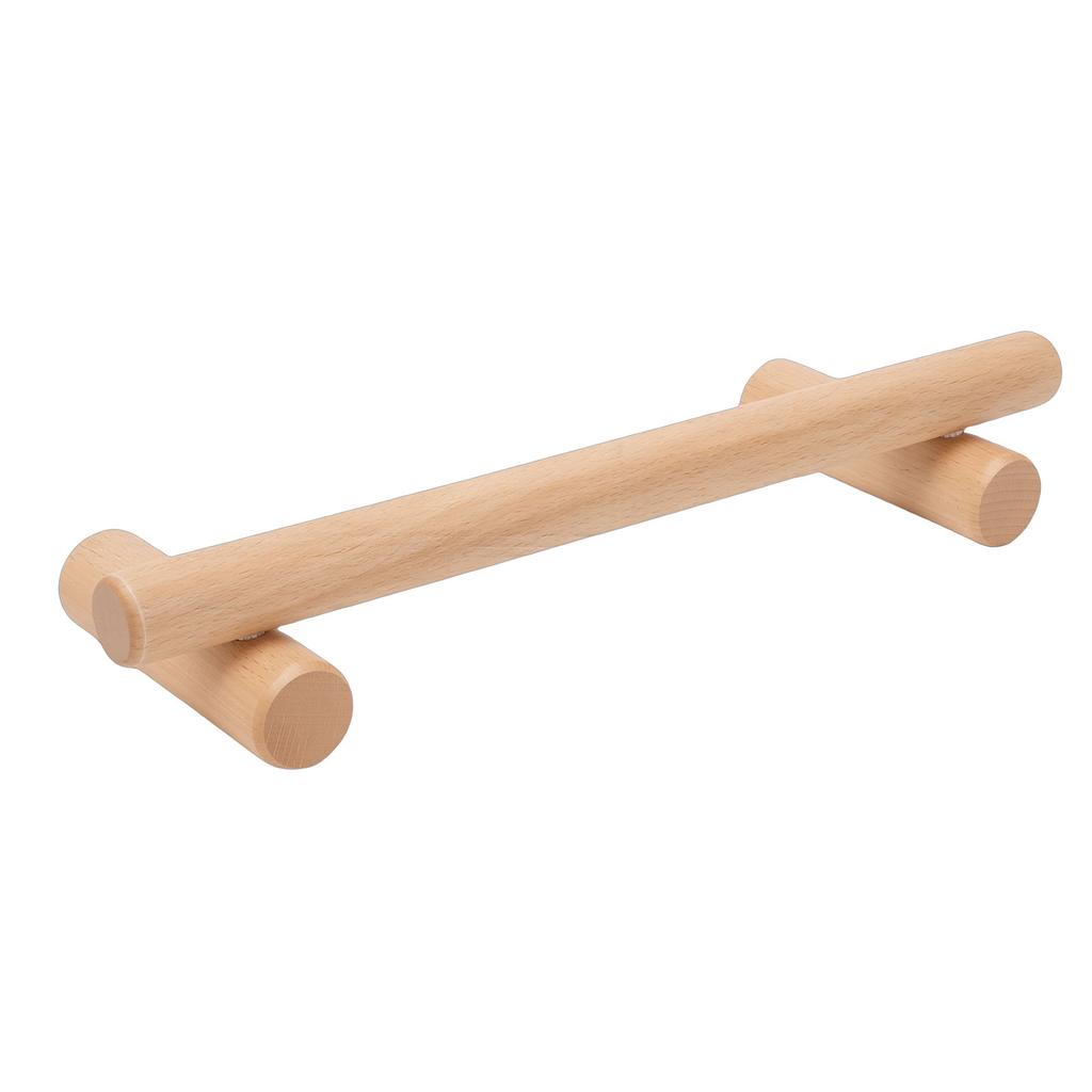 30cm Beech Wood Towel Rack Wall Mounted Japanese   Bathroom Towel Storage Bar Holder