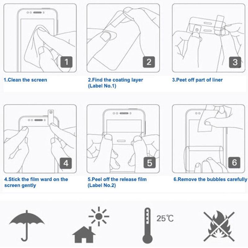 Härdat glas för iPad Mini 6 5 4 3 2 1 Skärmskydd för iPad Mini 3 Mini 2 A2133 A2124 A2126 A2125 Tablett Glas Film Guard