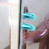 10pcs window lock screen window limiter aluminum alloy window sliding door plastic steel window sliding window lock child baby lock, random color Bett