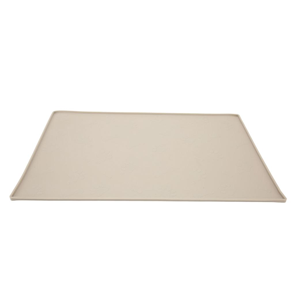 Pet Feeding Mat Prevent Spill Washable Dishwasher Safe Slip Proof Silicone Large Dog Placemat for