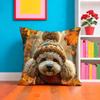 Celebrate Christmas Third Cushion Cover Cushion Cover Soft Easywash Versatile For Couch Bed Travel And Office