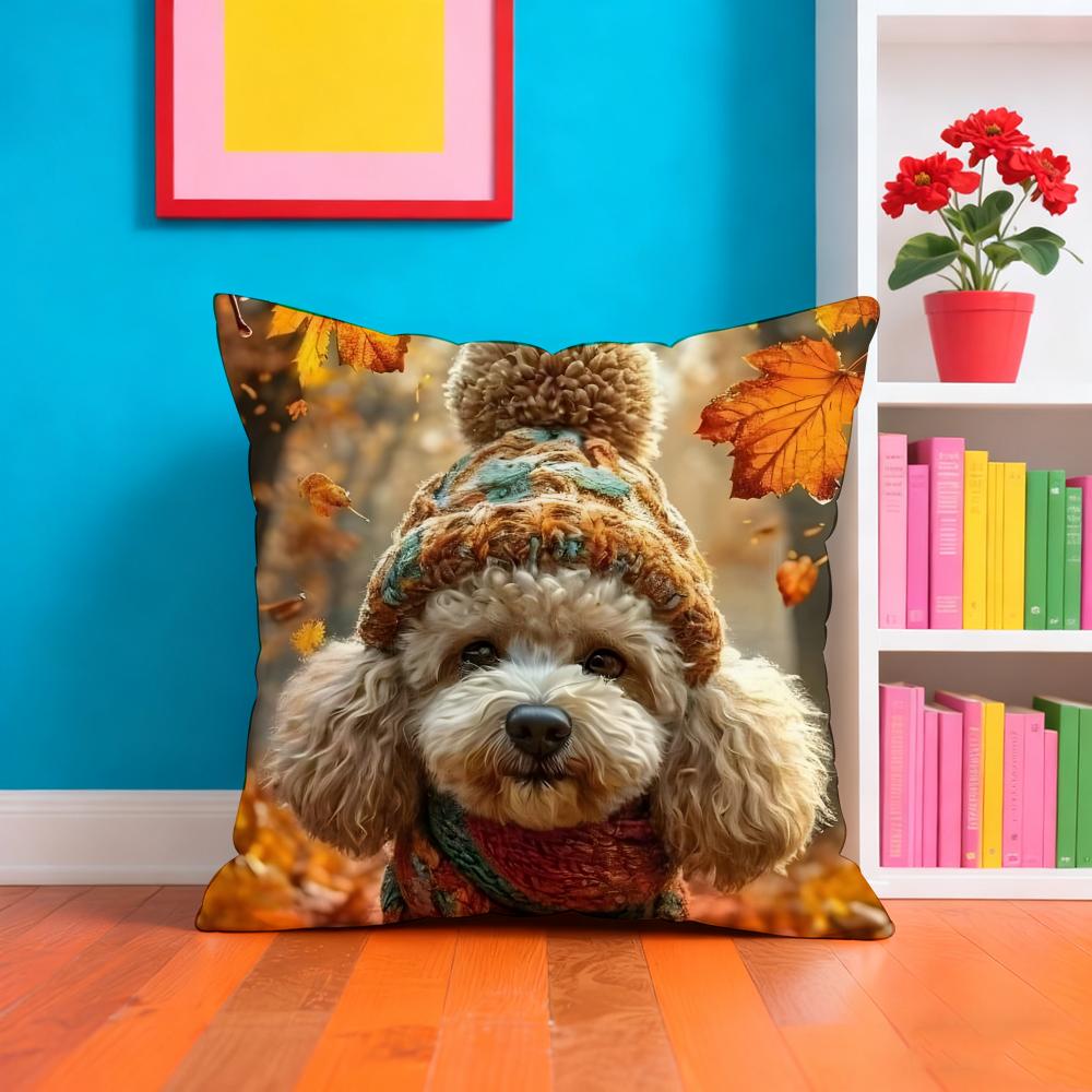 Celebrate Christmas Third Cushion Cover Cushion Cover Soft Easywash Versatile For Couch Bed Travel And Office