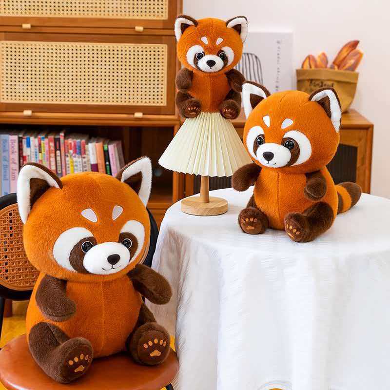 Plush Raccoon Stuffed Animal Toy With Pp Cotton Filling For Kids And Collectors