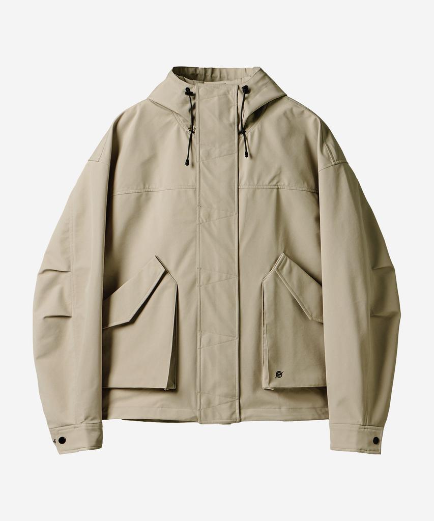Kalapatthar 3 Layer Hard Shell Short-Jacket - Beige