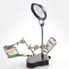 LED Lamp Clip Magnifying Glass Easy To Adjust Hardware Repair Tool Magnifying Glass Soldering Station for Electronic Soldering