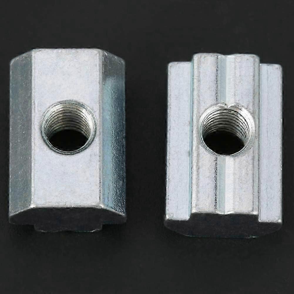 20pcs Standard Slide Nut for Aluminum Profile Accessories(T Nut Typ 40 M6)