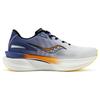 Saucony IDLING Cruise Slip Resistant Abrasion Resistant Low top Casual Running Shoes Unisex White Blue Orange S28191-6