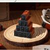 70Pcs Precise Number Wooden Rubber Stamp Set Wooden Handle Symbol Stamp Set  Diary Decoration