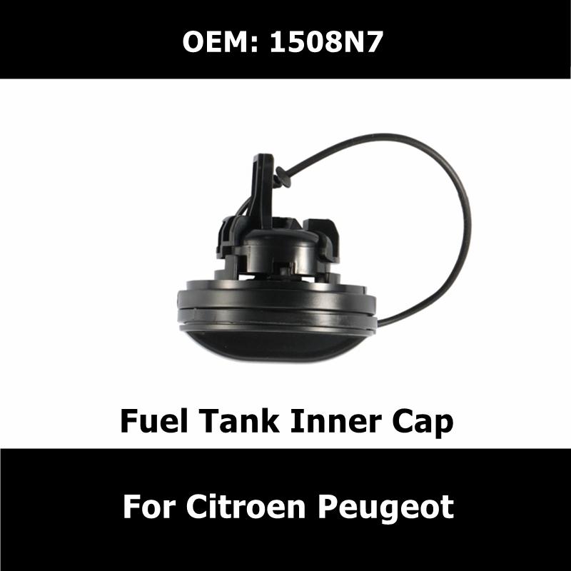 

1508N7 9687552880 Внутрішня кришка паливного бака Кришка горловини паливного бака для Citroen C3 C5 C6 Для Peugeot 301 308 408 508 2008 3008 RCZ