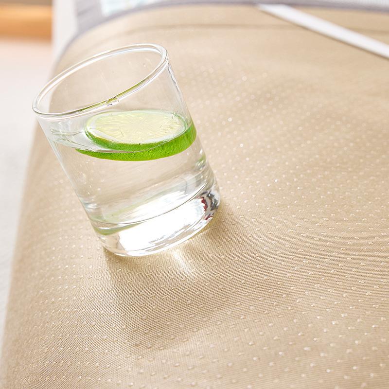 Sofa Cushion, Summer Ice Rattan Mat, Simple Non-Slip Sofa Cover Towel, Summer Ice Silk Straight Row Sofa Seat Cushion