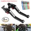 For Kawasaki Z750 Z 750 2007-2012 Z800 2013-2016 Motorcycle Accessories Short/Long Handles Lever Adjustable Brake Clutch Levers
