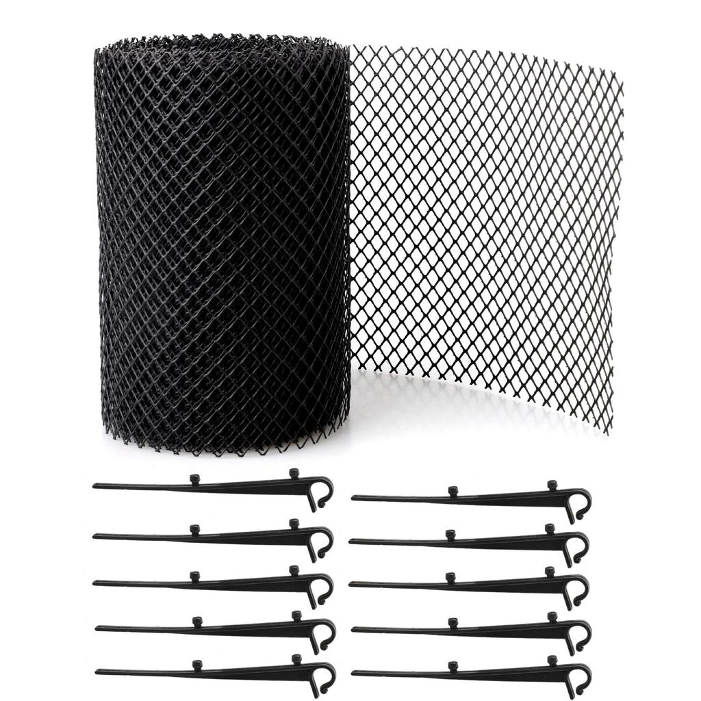 Anti-Leaf Gutter Net: Protective Roof Guard Against Clogging