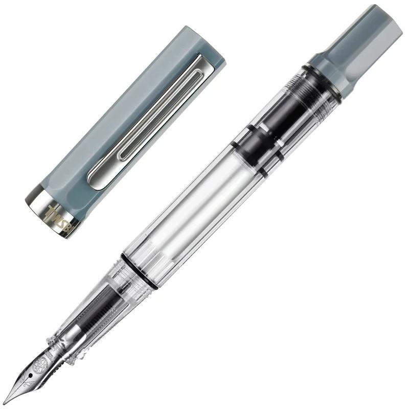 

Геній TWSBI ECO Поршнева Смоляна Ручка-перо Прозорий лімітований Колір Корпусу Велика Ємність для Зберігання Чорнила Подарунки для Письма Студентам EF(0.4-0.5mm)