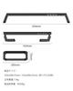Monitor Stand with 4 USB Desktop PC Monitor Stand with Smartphone 8cm RGB PC Laptop Gaming 25kg Weight Capacity Ports, Stand, Stand, Drawer, Height,