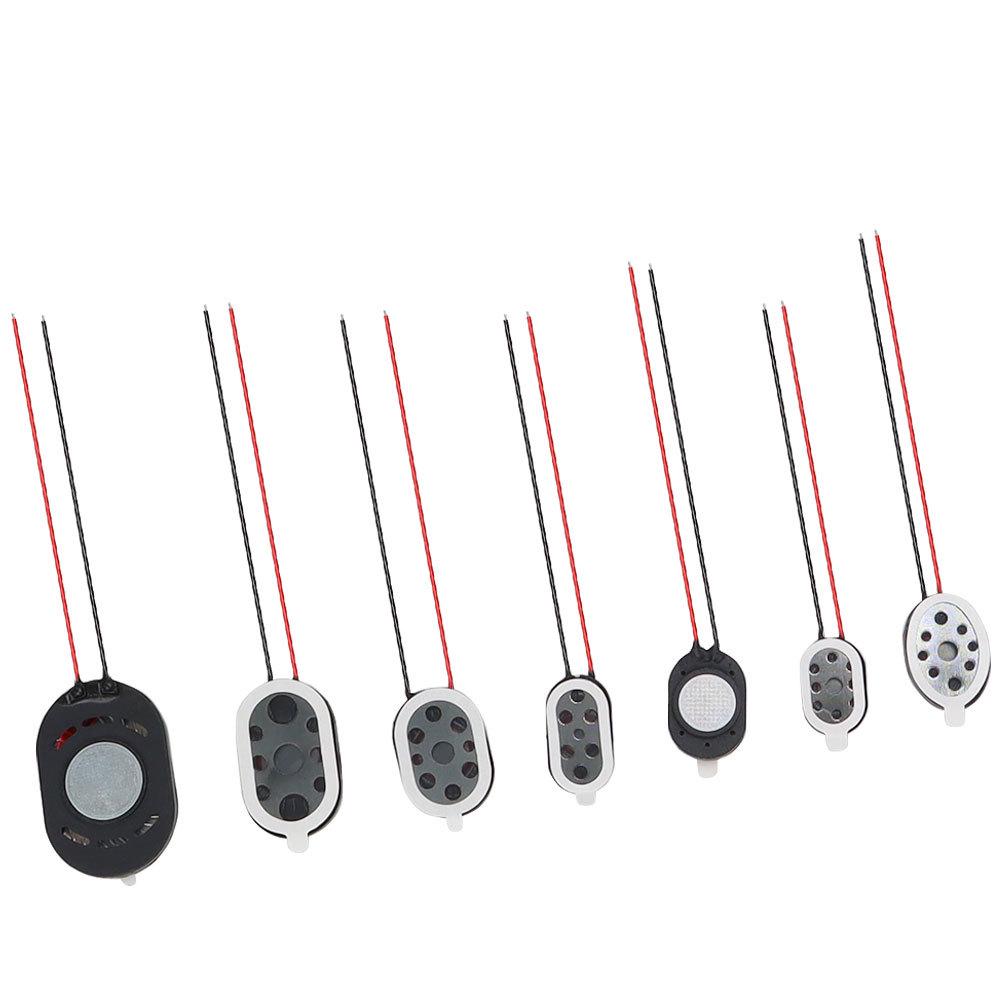 Oval Plastic Internal Magnet Speaker, 8 Ohm, 0.5 Watt