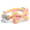 1PC Cute Cat Collar Small Puppy Cat Dog Collars Bow Kitten Collar Bowknot Necklace with Bell for Dog Cat Chihuahua Pet Supplies