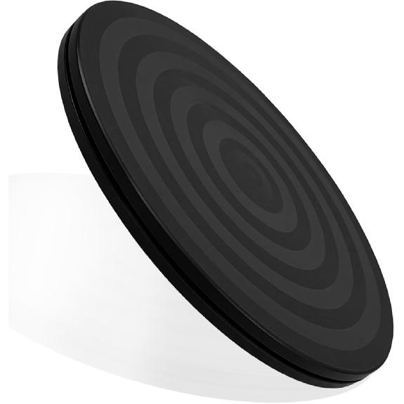 8-дюймовая прочная вращающаяся подставка-поворотный механизм, 360° вращение с шариковыми подшипниками из стали для растений, мониторов, поделок, оснований для моделей и телевизоров 8 Inch