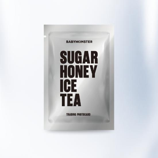 Pre-order BABYMONSTER SUGAR HONEY ICE TEA Trading Photo Card