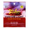 Set di 6 Corde Corde per Chitarra Acustica Esagonale Zinco Lega di Zinco Corda per Chitarra Chitarra Acustica