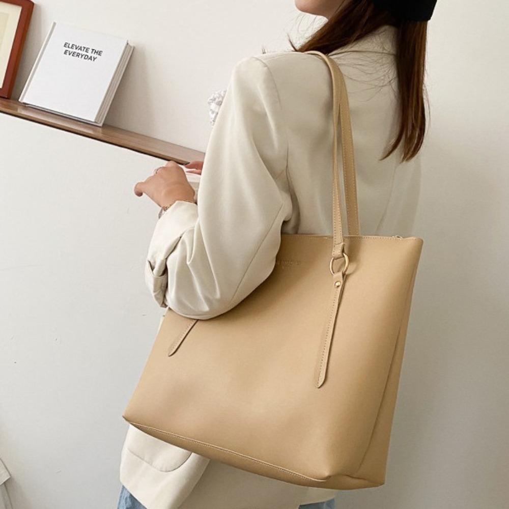 

PU Tote Bag Soft Leather Shoulder Bag New Women Handbag