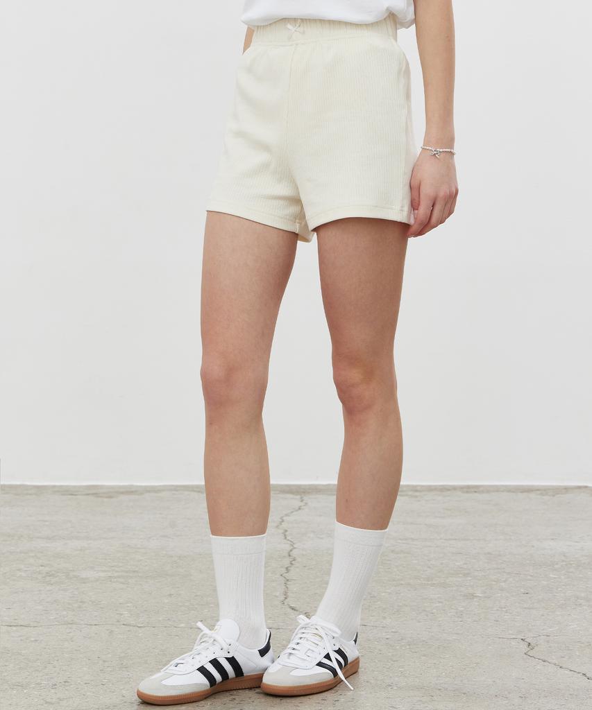 ITOV SEOUL 2Pcs Ribbon Ribbed Shorts Cm